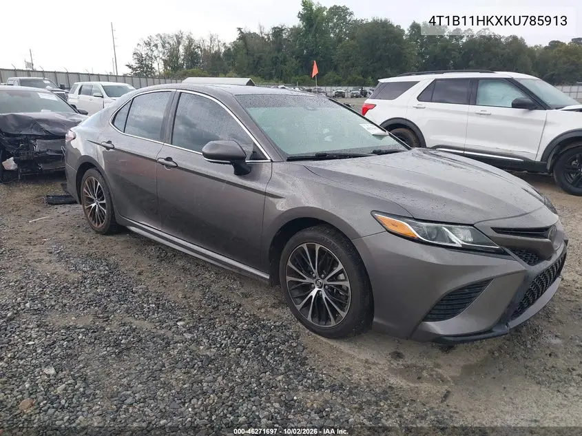 TOYOTA CAMRY 2019, VIN 4T1B11HKXKU785913