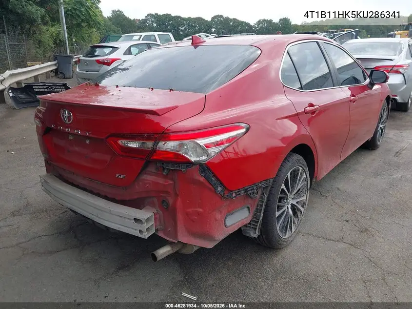 2019 TOYOTA CAMRY VIN 4T1B11HK5KU286341 — фото 4