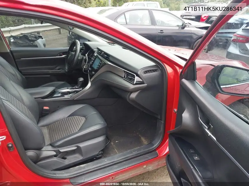 2019 TOYOTA CAMRY VIN 4T1B11HK5KU286341 — фото 5