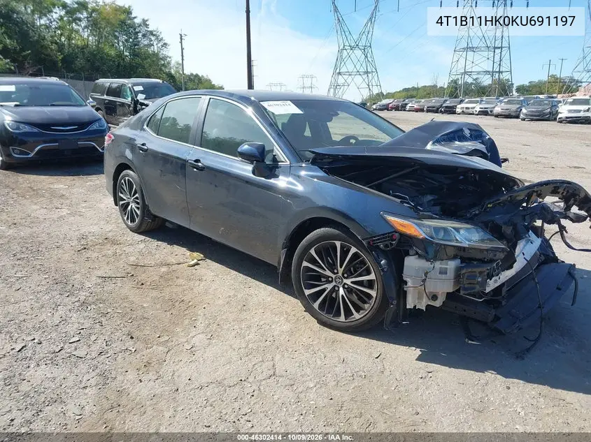 TOYOTA CAMRY 2019, VIN 4T1B11HK0KU691197