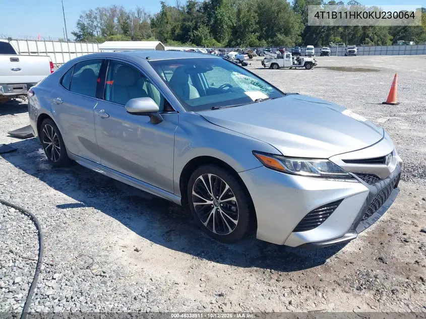 TOYOTA CAMRY 2019, VIN 4T1B11HK0KU230064
