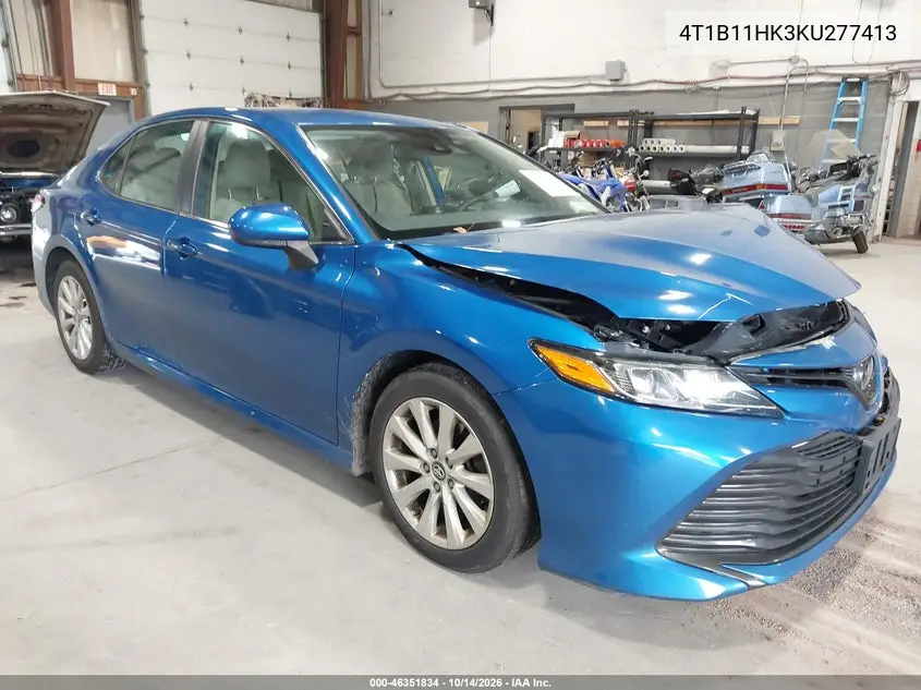 TOYOTA CAMRY 2019, VIN 4T1B11HK3KU277413