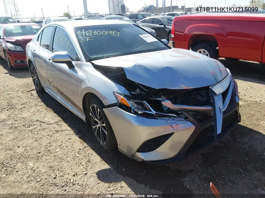 TOYOTA CAMRY 2019, VIN 4T1B11HK1KU715099