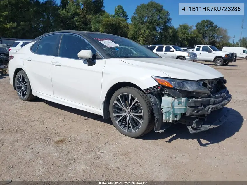 TOYOTA CAMRY 2019, VIN 4T1B11HK7KU723286