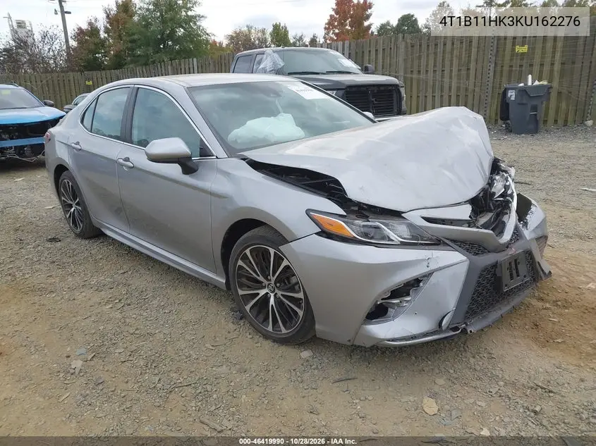 TOYOTA CAMRY 2019, VIN 4T1B11HK3KU162276