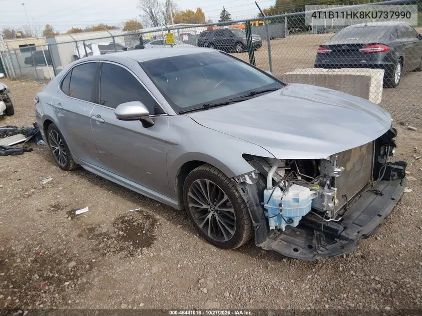 TOYOTA CAMRY 2019, VIN 4T1B11HK8KU737990