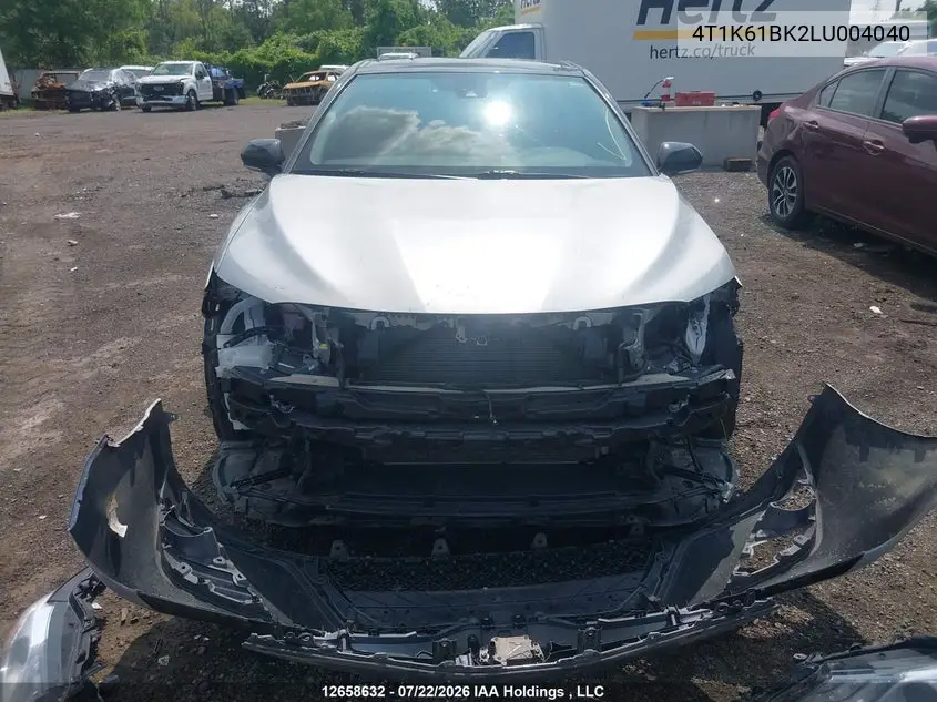 2020 TOYOTA CAMRY VIN 4T1K61BK2LU004040 — фото 13