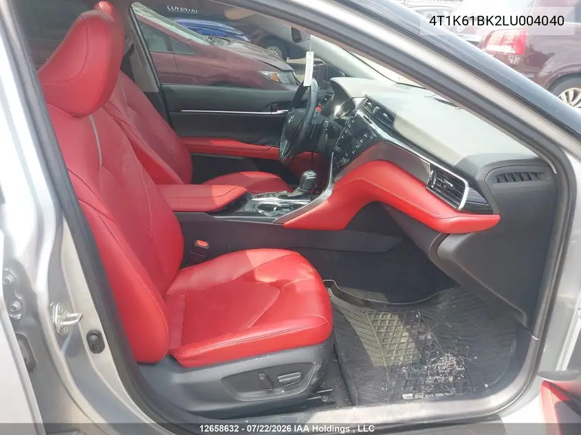 2020 TOYOTA CAMRY VIN 4T1K61BK2LU004040 — фото 5