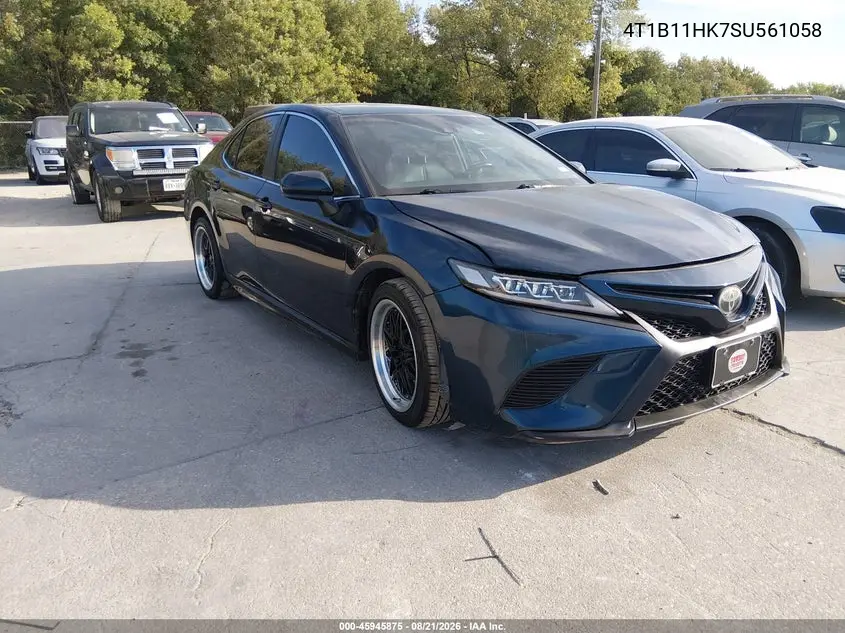 TOYOTA CAMRY 2018, VIN 4T1B11HK7JU561058