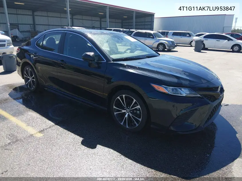 TOYOTA CAMRY 2020, VIN 4T1G11AK7LU953847