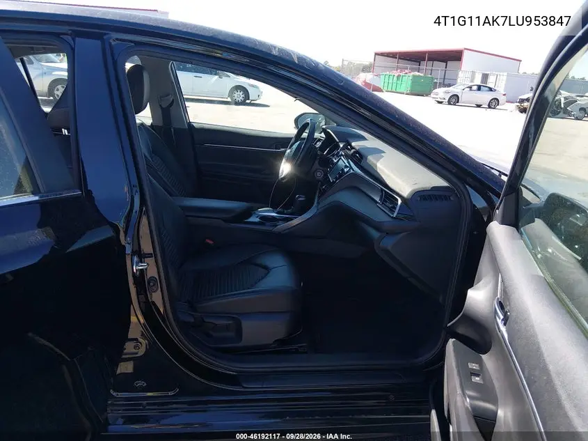 2020 TOYOTA CAMRY VIN 4T1G11AK7LU953847 — фото 5