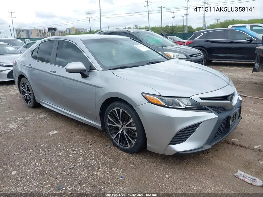 TOYOTA CAMRY 2020, VIN 4T1G11AK5LU358141
