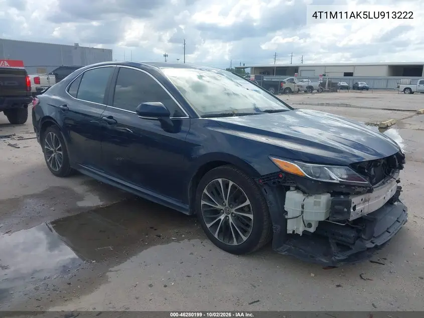 TOYOTA CAMRY 2020, VIN 4T1M11AK5LU913222