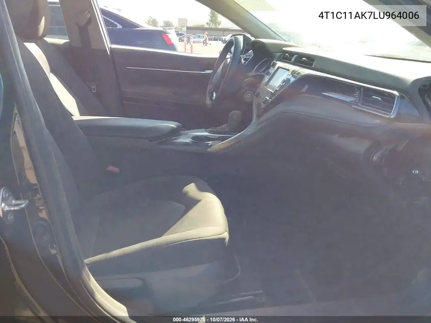2020 TOYOTA CAMRY VIN 4T1C11AK7LU964006 — фото 5