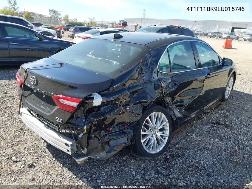 2020 TOYOTA CAMRY VIN 4T1F11BK9LU015746 — фото 4