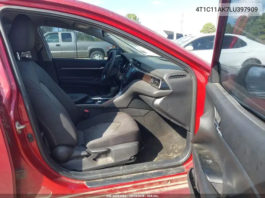 2020 TOYOTA CAMRY VIN 4T1C11AK7LU397909 — фото 5