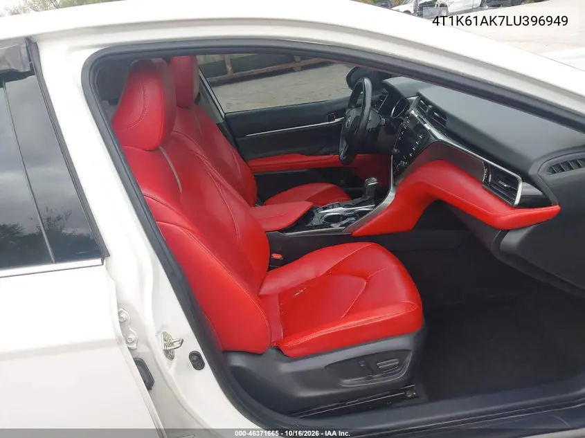 2020 TOYOTA CAMRY VIN 4T1K61AK7LU396949 — фото 5