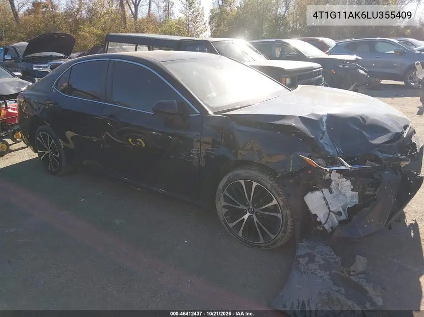 TOYOTA CAMRY 2020, VIN 4T1G11AK6LU355409