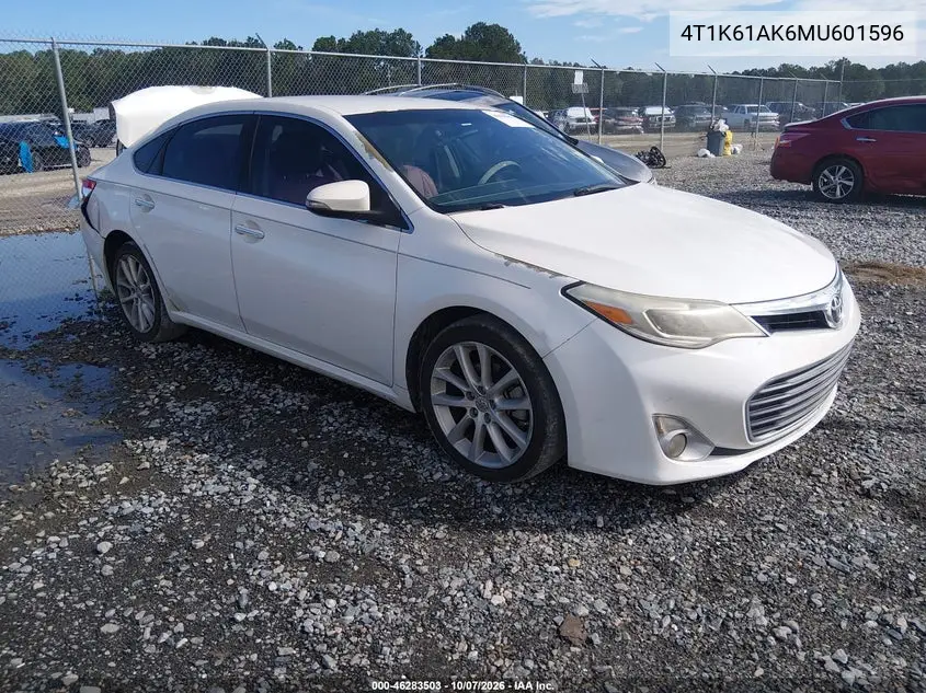 TOYOTA CAMRY 2021, VIN 4T1K61AK6MU601596