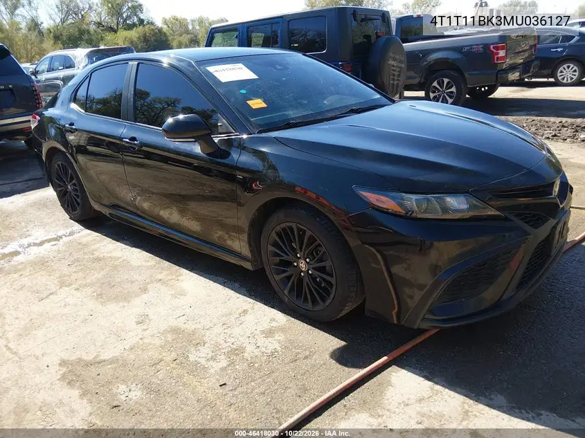 TOYOTA CAMRY 2021, VIN 4T1T11BK3MU036127