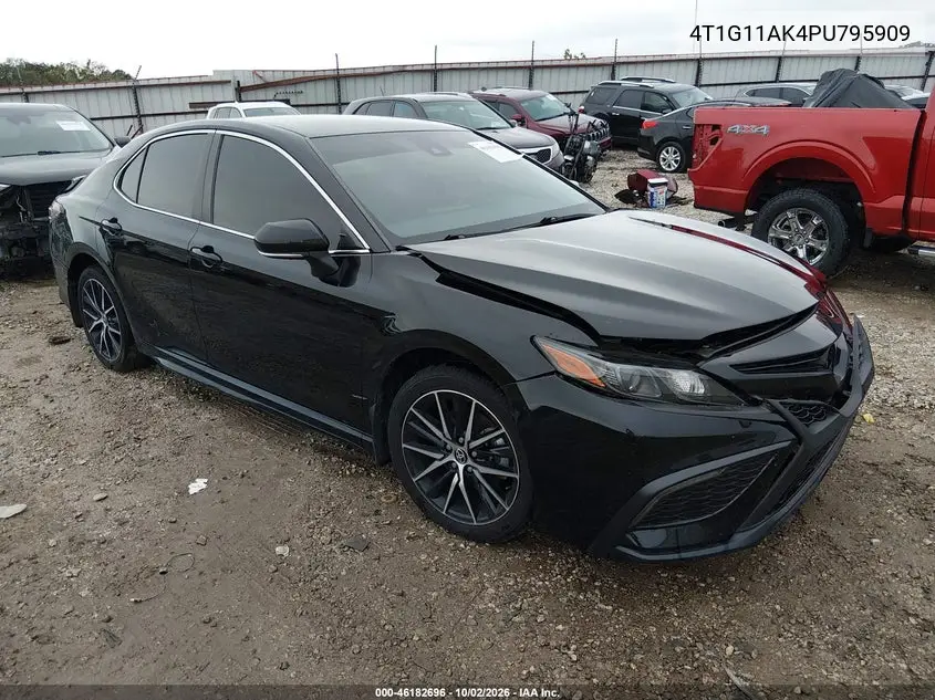 TOYOTA CAMRY 2023, VIN 4T1G11AK4PU795909