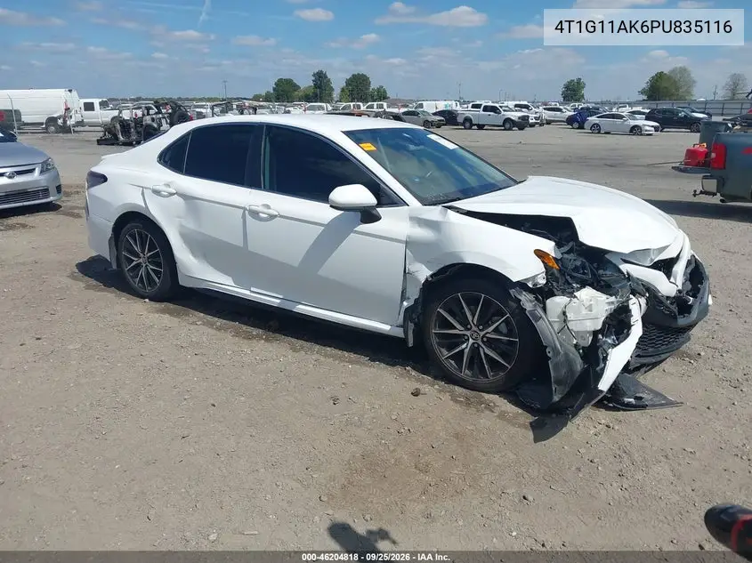 TOYOTA CAMRY 2023, VIN 4T1G11AK6PU835116