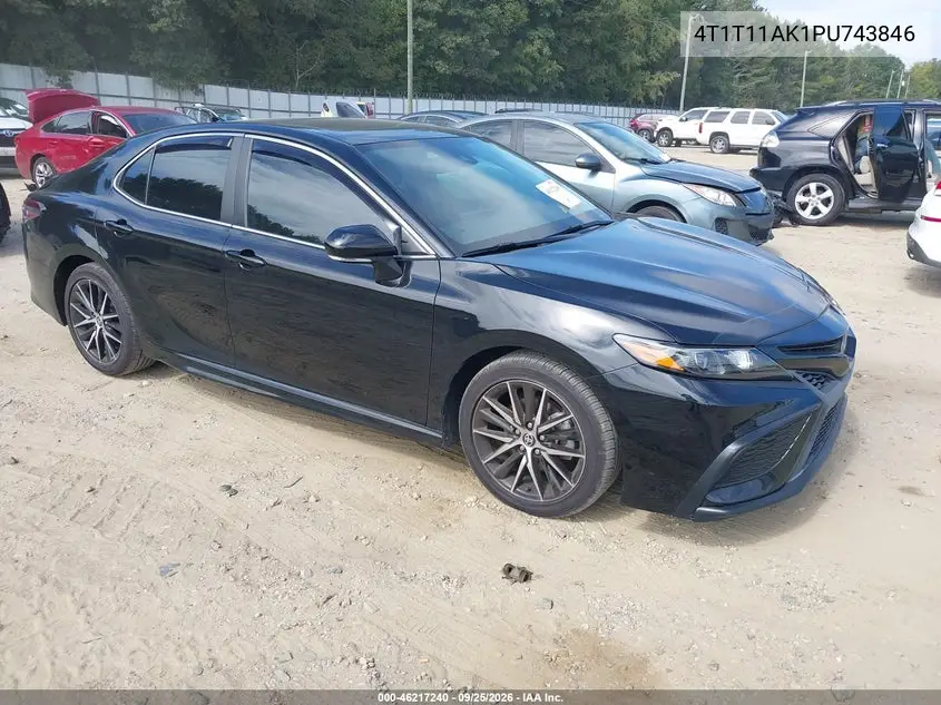 TOYOTA CAMRY 2023, VIN 4T1T11AK1PU743846