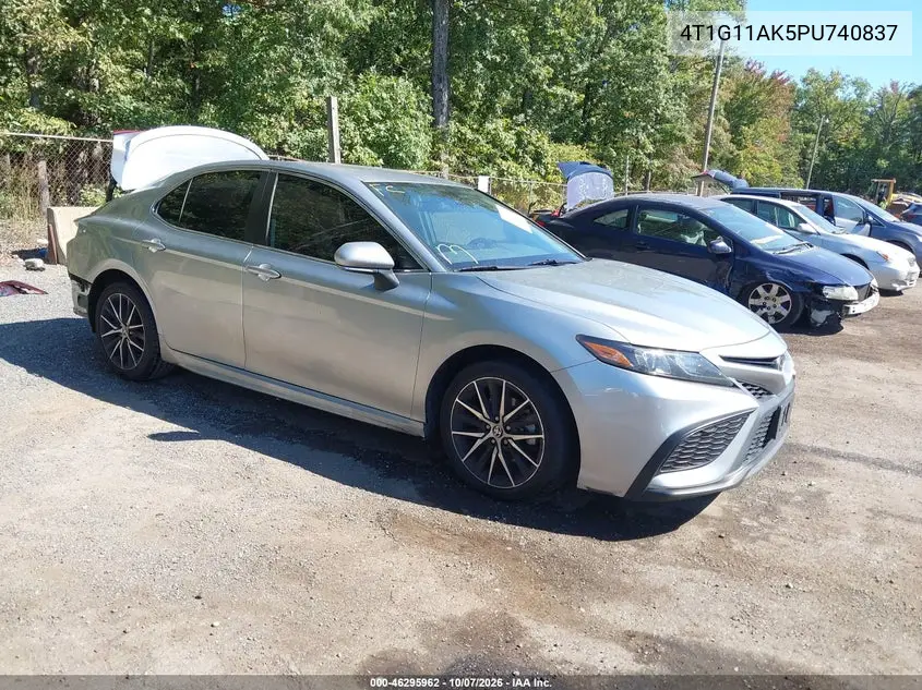 TOYOTA CAMRY 2023, VIN 4T1G11AK5PU740837