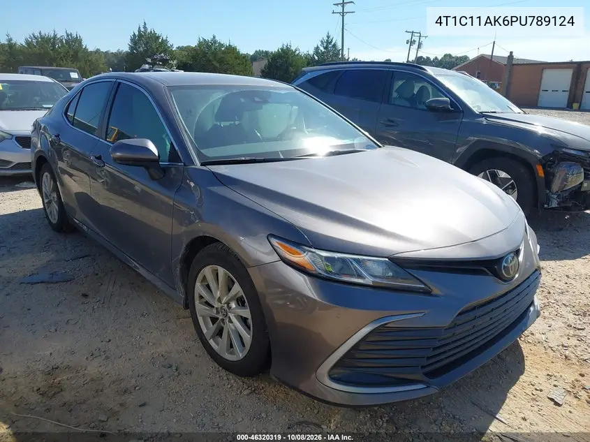 TOYOTA CAMRY 2023, VIN 4T1C11AK6PU789124