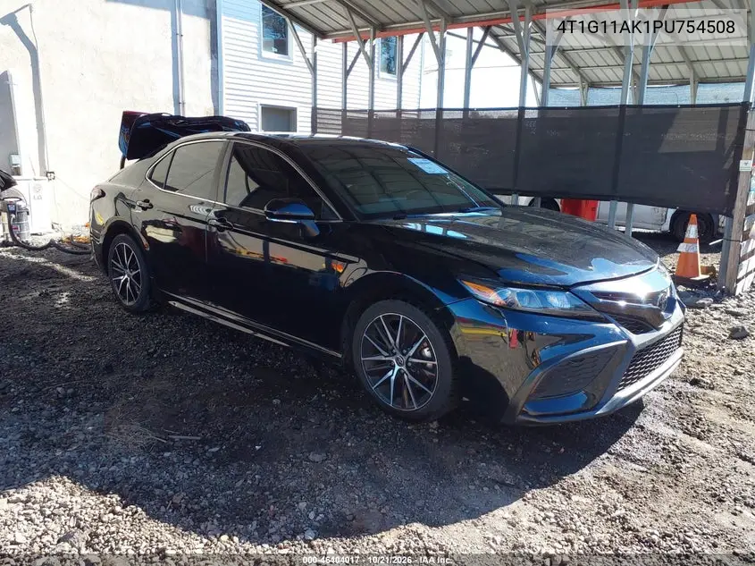 TOYOTA CAMRY 2023, VIN 4T1G11AK1PU754508