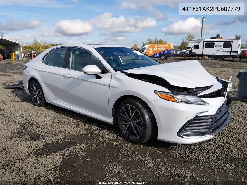 TOYOTA CAMRY 2023, VIN 4T1F31AK2PU607779