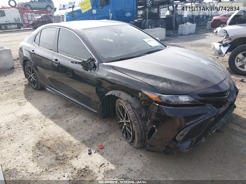 TOYOTA CAMRY 2023, VIN 4T1G11AK9PU742834