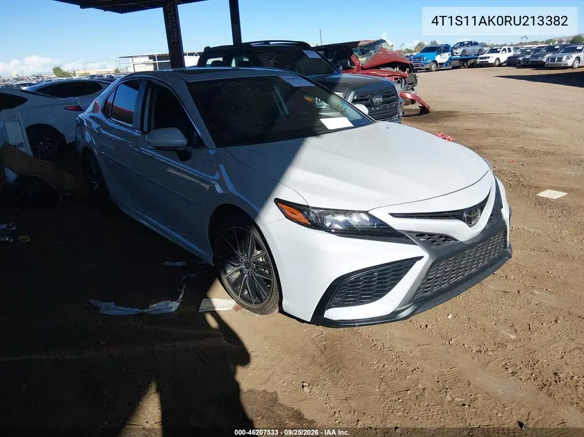 TOYOTA CAMRY 2024, VIN 4T1S11AK0RU213382