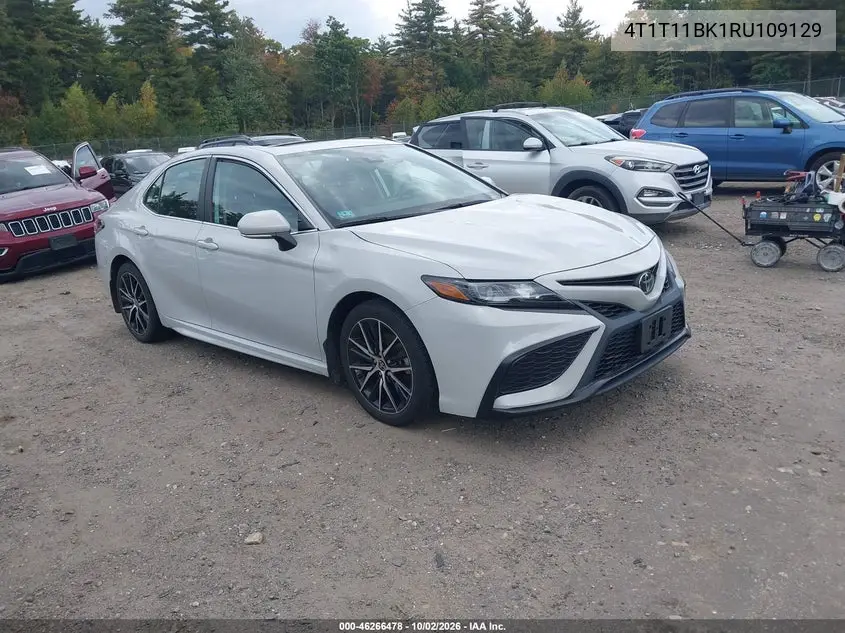 TOYOTA CAMRY 2024, VIN 4T1T11BK1RU109129