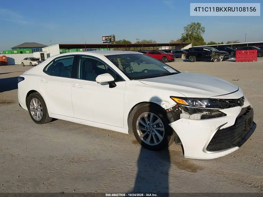 TOYOTA CAMRY 2024, VIN 4T1C11BKXRU108156