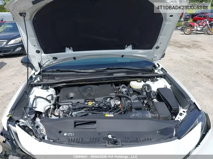 2025 TOYOTA CAMRY VIN 4T1DBADK2SU005348 — фото 10
