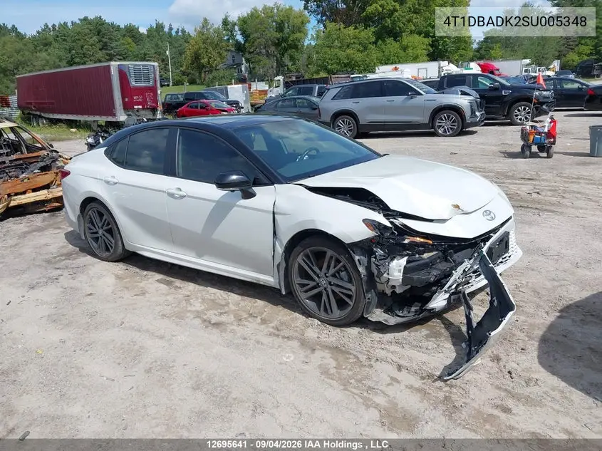 2025 TOYOTA CAMRY VIN 4T1DBADK2SU005348 — фото 13