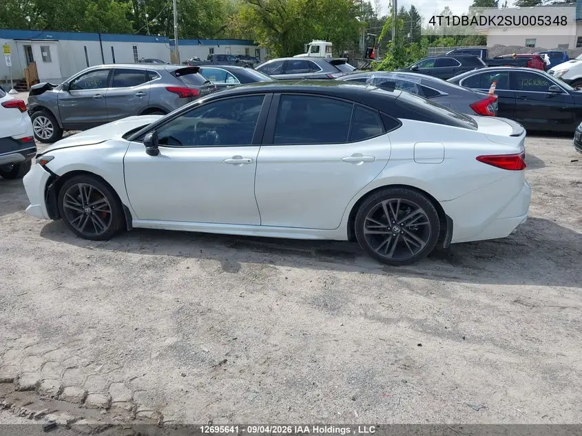 2025 TOYOTA CAMRY VIN 4T1DBADK2SU005348 — фото 14