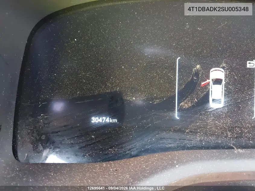 2025 TOYOTA CAMRY VIN 4T1DBADK2SU005348 — фото 15