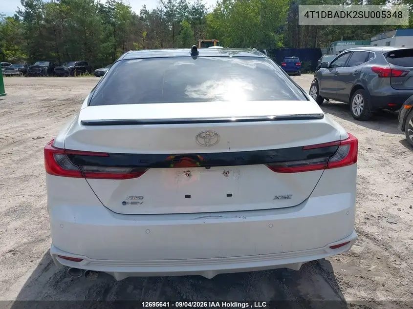 2025 TOYOTA CAMRY VIN 4T1DBADK2SU005348 — фото 16