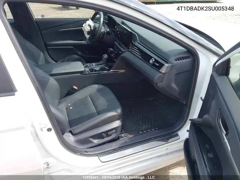 2025 TOYOTA CAMRY VIN 4T1DBADK2SU005348 — фото 5