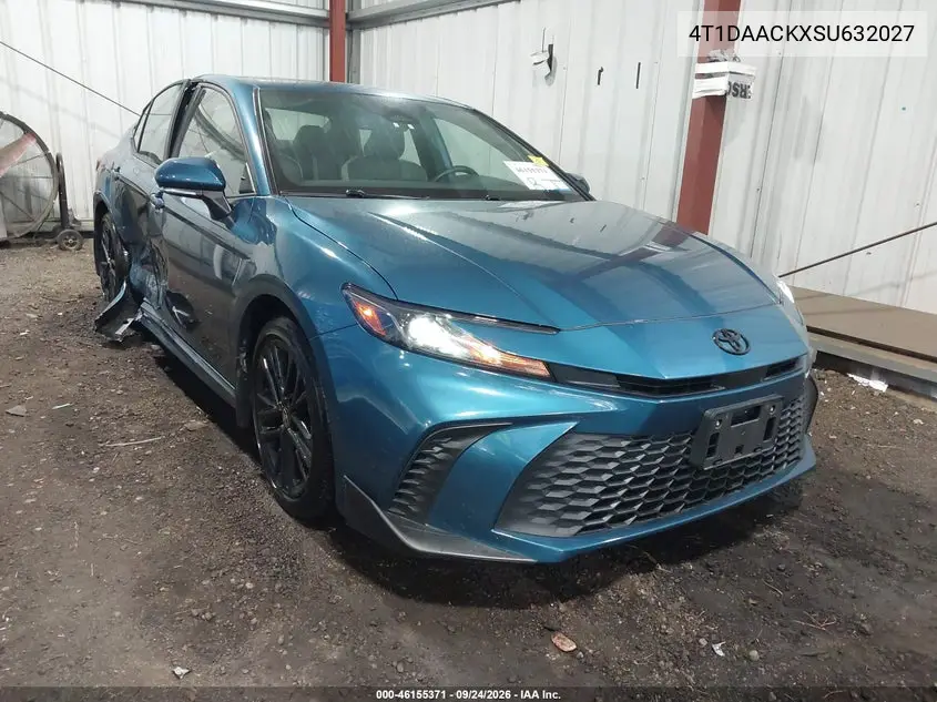 TOYOTA CAMRY 2025, VIN 4T1DAACKXSU632027