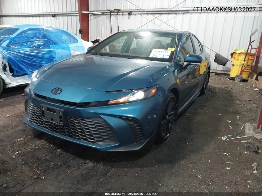 2025 TOYOTA CAMRY VIN 4T1DAACKXSU632027 — фото 2