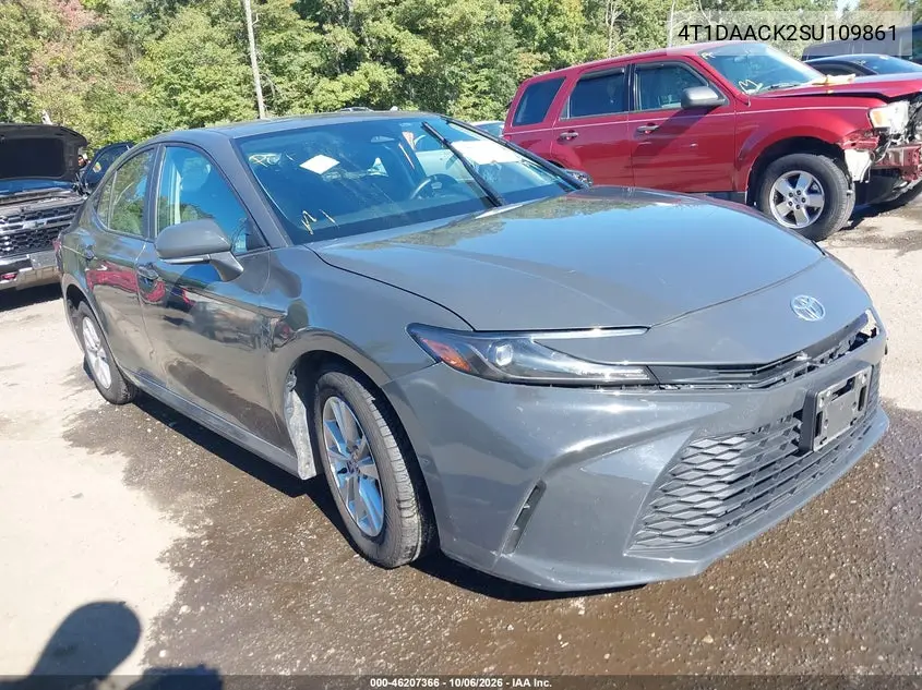 TOYOTA CAMRY 2025, VIN 4T1DAACK2SU109861