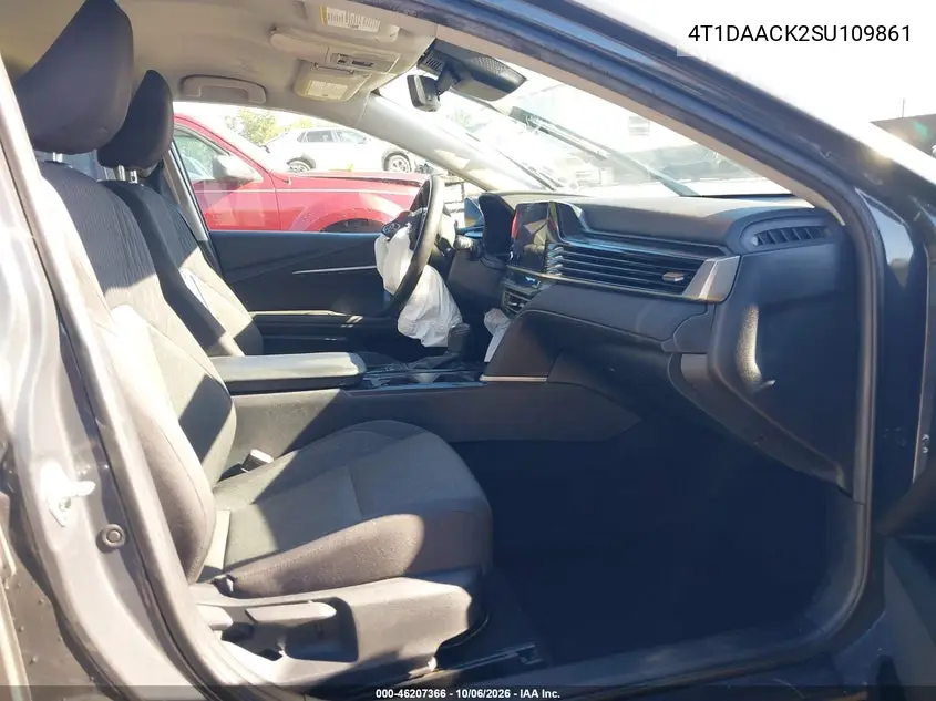 2025 TOYOTA CAMRY VIN 4T1DAACK2SU109861 — фото 5