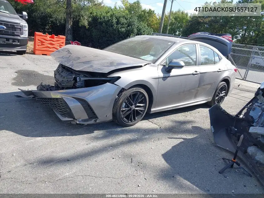 2025 TOYOTA CAMRY VIN 4T1DAACK0SU557127 — фото 2