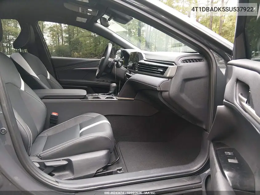 2025 TOYOTA CAMRY VIN 4T1DBADK5SU537922 — фото 5