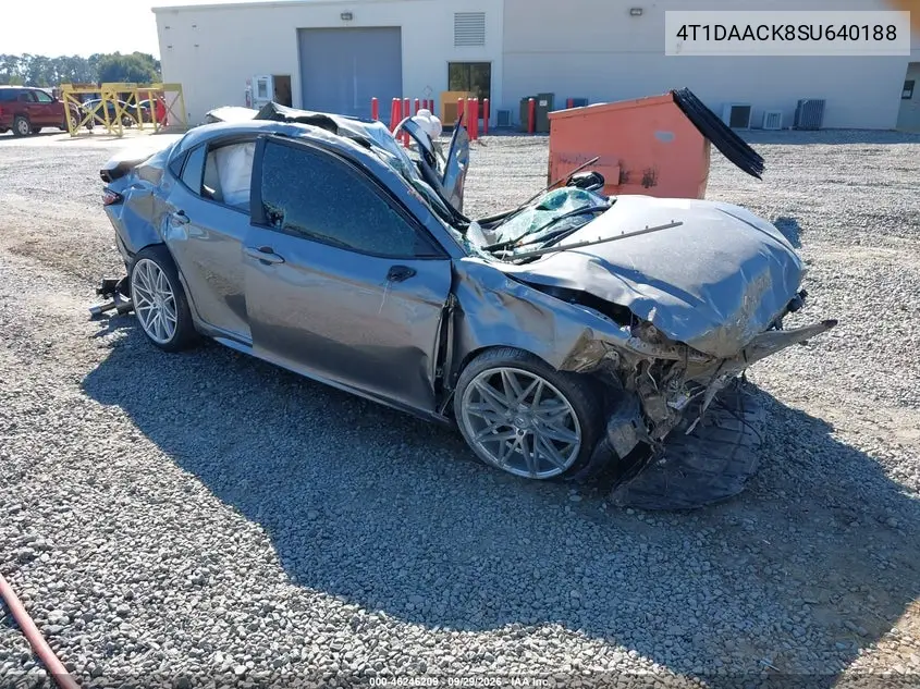 TOYOTA CAMRY 2025, VIN 4T1DAACK8SU640188