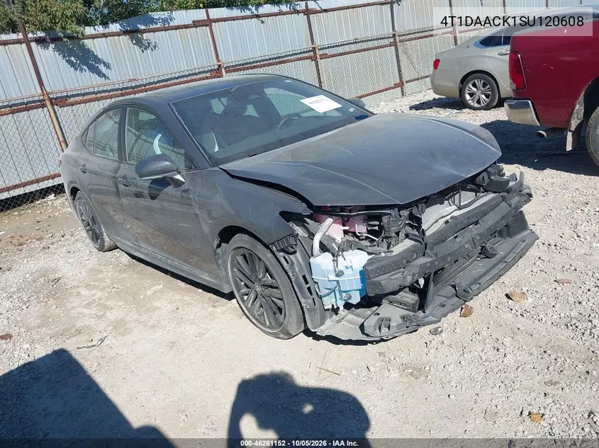 TOYOTA CAMRY 2025, VIN 4T1DAACK1SU120608