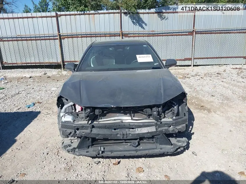 2025 TOYOTA CAMRY VIN 4T1DAACK1SU120608 — фото 13